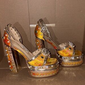 Azalea Wang My Kinda Party in vibrant orange